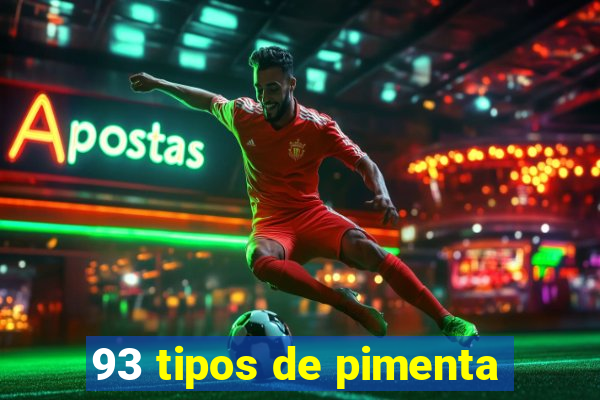 93 tipos de pimenta